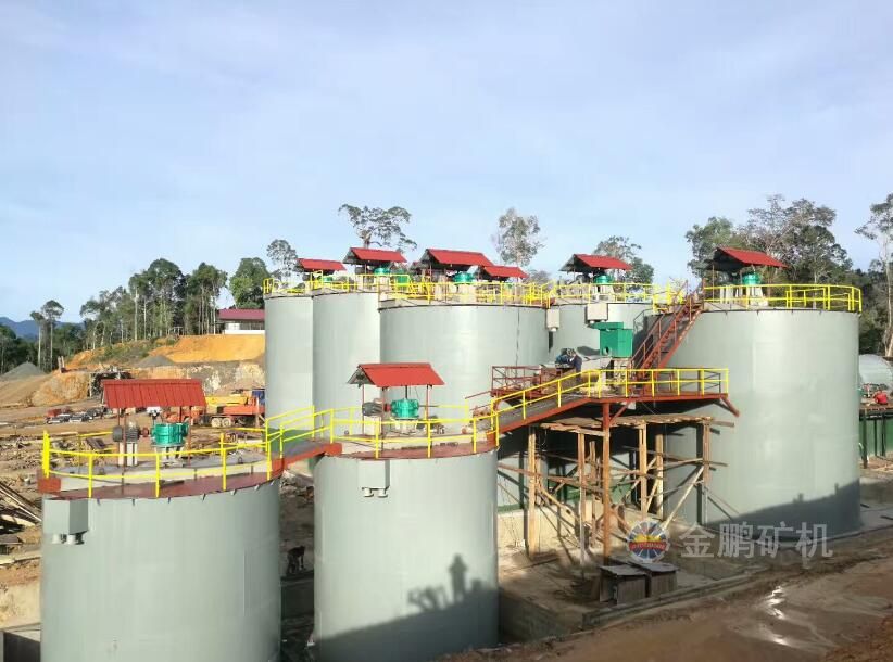 马来西亚1200t/d金矿炭浆厂