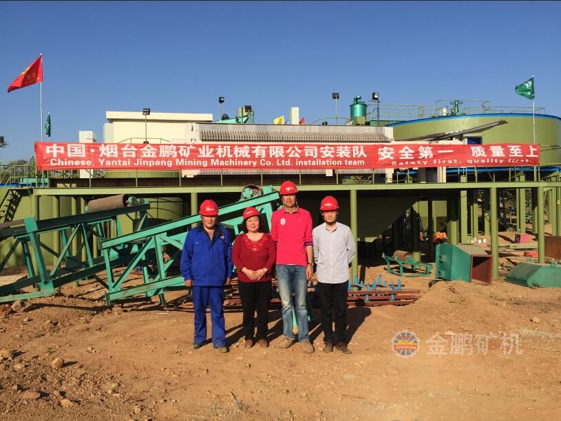 津巴布韦200t/d金矿炭浆厂项目