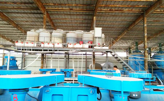 山东郯城500t/d萤石矿项目