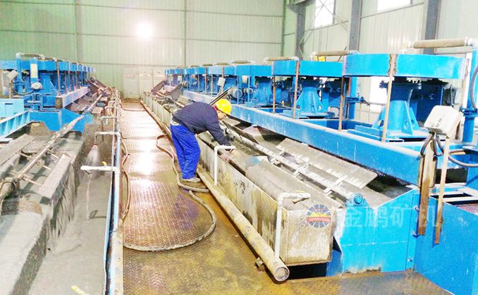 陕西宝林矿业750t/d萤石选矿厂改造项目