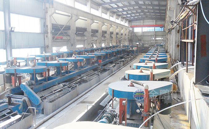 安徽百丈岩1500t/d钨钼矿